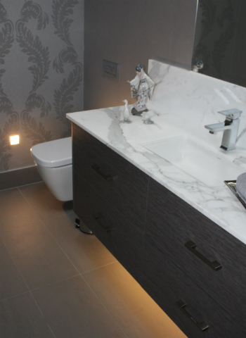Powder Room Vanity