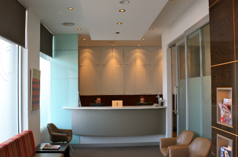 Reception area
