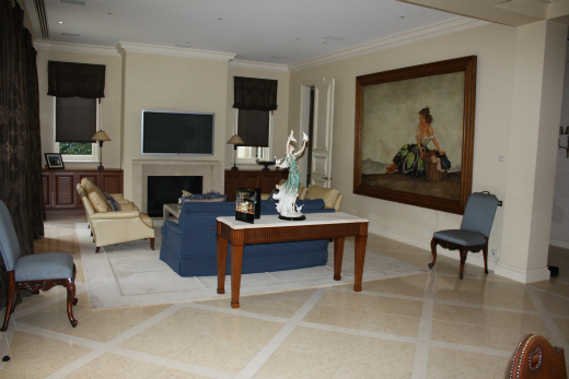 Updated Family room