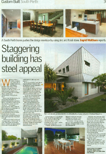 Article in The Weekend West