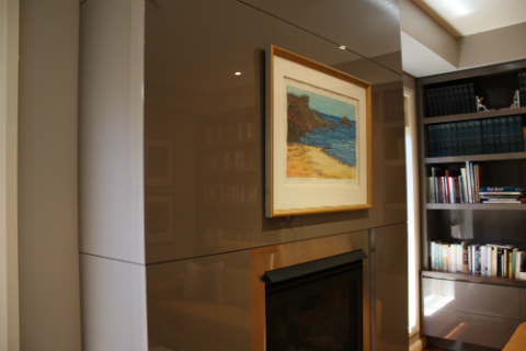 Fireplace cladding 